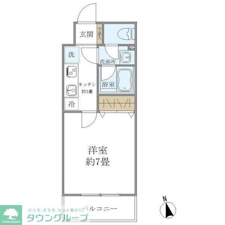 as Cabinsの物件間取画像